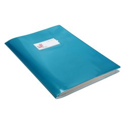 Coprimaxi Gold - c/alette - 21 x 30 cm - PVC - 300 mic - laccato - turchese - Colorosa