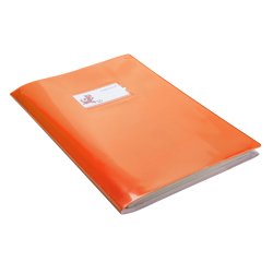 Coprimaxi Gold - c/alette - 21 x 30 cm - PVC - 300 mic - laccato - arancio - Colorosa