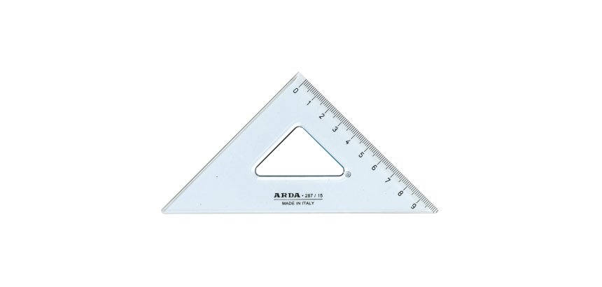 Squadra Uni - 45gradi - 15cm - Arda
