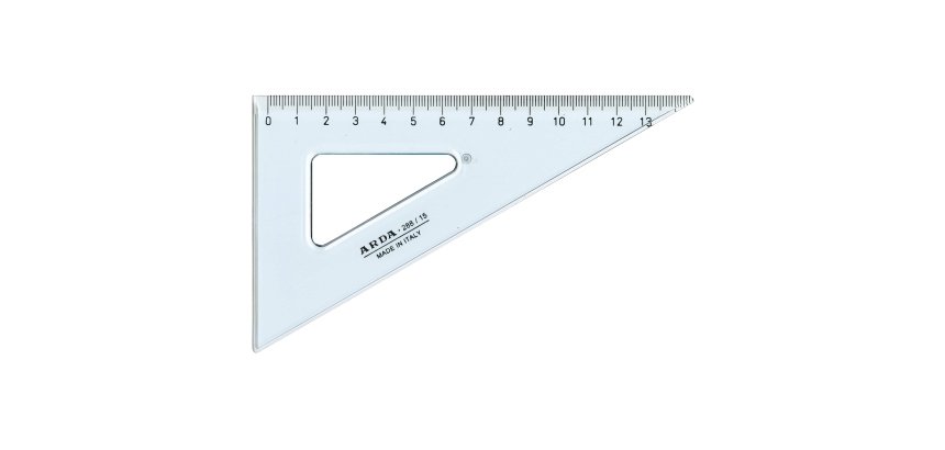 Squadra Uni - 60gradi - 15cm - Arda
