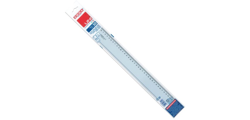 ARDA Riga 30 cm Linea Uni 300 mm Polystyrene Transparent