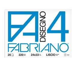 Fabriano 8001348161462 drafting paper Smooth 20 sheets