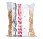 Elastici ad anello - diametro 8 cm - 1 kg - gomma - giallo - Viva