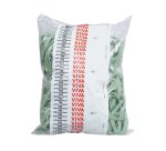 Elastici fettuccia - diametro 7 x 0,8 cm - 1 kg - gomma - verde - Viva