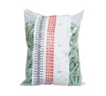 Elastici fettuccia - diametro 15 x 0,8 cm - 1 kg - gomma - verde - Viva