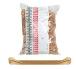 Elastici fettuccia - diametro 7 x 0,5 cm - 1 kg - caucciù - avana - Viva