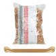 Elastici fettuccia - diametro 15 x 0,8 cm - 1 kg - caucciù - avana - Viva
