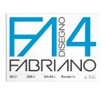 Album F4 - 24 x 33 cm - 20 fogli - 200 gr - ruvido - Fabriano