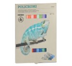 Gessetti quadrati Policromi - quadrati - 13x13x80mm - Primo - astuccio 24 gessi