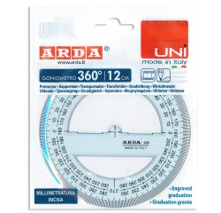 Goniometro Uni - 360gradi - 12cm - Arda