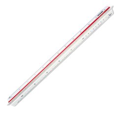 ARDA 110 ruler Scale ruler 300 mm Plastic Red, White 1 pc(s)