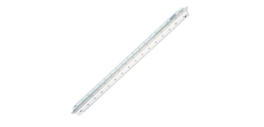 ARDA 111 ruler Scale ruler 300 mm Plastic Green, Red, White 1 pc(s)
