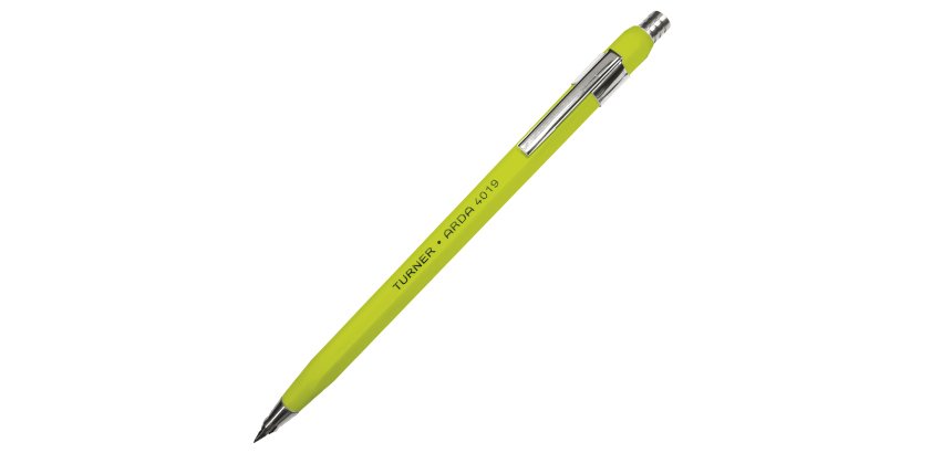 Portamine Turner - mina 2,0mm - fusto giallo fluo - Arda