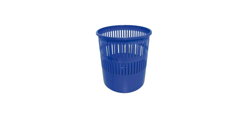 Cestino gettacarte - traforato - 12 L - blu - Arda