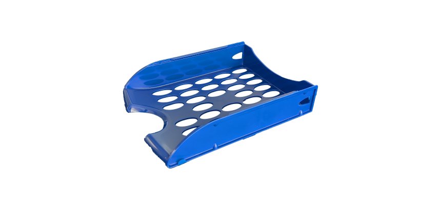 Fellowes E040AZZ desk tray/organizer Plastic Blue