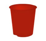 Cestino gettacarte E020 Modula - altezza 32,5 cm - diametro 31 cm - 16,5 L - rosso - Fellowes