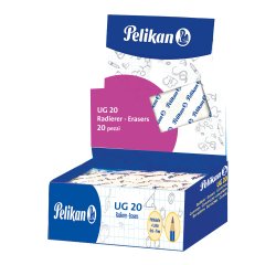 Pelikan 0ARM20 eraser Rubber White 20 pc(s)