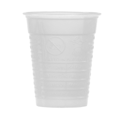 Bicchieri - monouso - 200 cc - bianco - Dopla - conf. 100 pezzi