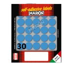 Markin X10007BL self-adhesive label Round Permanent Blue 300 pc(s)