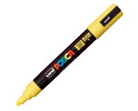 Uni-Ball PC-5M marker Bullet tip Yellow