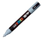 Marcatore a base d'acqua Uni Posca PC5M  - punta tonda media da 1,8mm a 2,5mm - grigio - Uni Mitsubishi