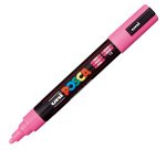 Marcatore a base d'acqua Uni Posca PC5M  - punta tonda media da 1,8mm a 2,5mm - rosa - Uni Mitsubishi