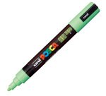 Marcatore a base d'acqua Uni Posca PC5M  - punta  tonda media da 1,8mm a 2,5mm - verde chiaro - Uni Mitsubishi