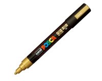 Uni-Ball PC-5M marker Bullet tip Gold
