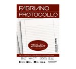 Foglio protocollo - A4 - uso bollo - 125 gr - Fabriano - conf. 200 pezzi