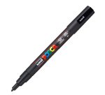 Marcatore a base d'acqua Uni Posca PC3M  - punta fine da 0,9mm a 1,3mm - nero - Uni Mitsubishi