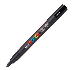 Uni-Ball PC-3M marker Bullet tip Black