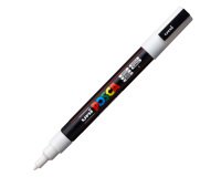 Uni-Ball PC-3M marker Bullet tip White