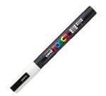 Marcatore a base d'acqua Uni Posca PC3M  - punta fine da 0,9mm a 1,3mm - bianco - Uni Mitsubishi