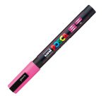 Marcatore a base d'acqua Uni Posca PC3M  - punta fine da 0,9mm a 1,3mm - rosa - Uni Mitsubishi