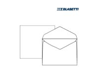 Busta extrafine Campidoglio - lembo gommato - 12 x 18 cm - 100 gr - bianco - Blasetti - conf. 500 pezzi