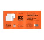 Busta a sacco Competitor FSC - strip adesivo - 23 x 33 cm - 80 gr - bianco - Pigna Envelopes - conf. 100 pezzi
