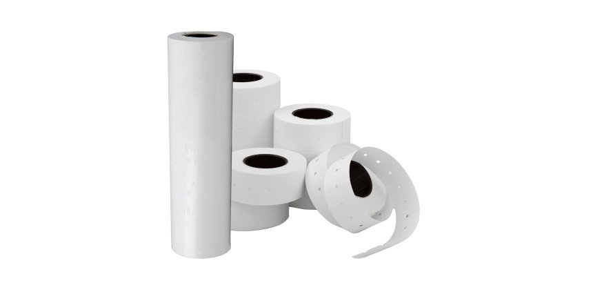 Rotolo 1000 etichette art.169 - 21x12 mm - rimovibile - bianco - Lebez