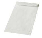 Busta a sacco - lembo non gommato - 8 x 12 cm - 50 gr - bianco - Blasetti - conf. 2000 pezzi