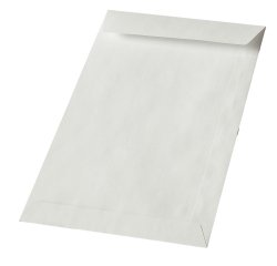 Busta a sacco - lembo non gommato - 10 x 15 cm - 50 gr - bianco - Blasetti - conf. 1000 pezzi