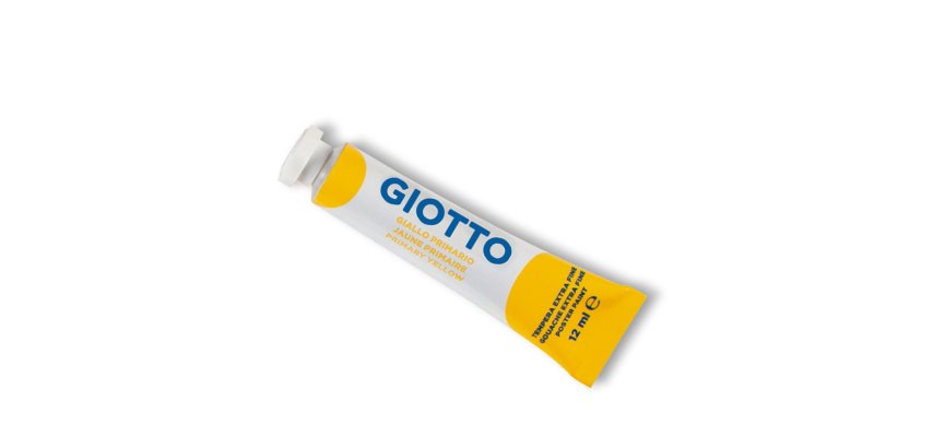Tempera Tubo 4 - 12ml - giallo primario - Giotto