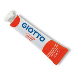 Tempera Tubo 4 - 12ml - arancione - Giotto