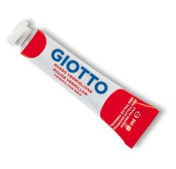 Tempera Tubo 4 - 12ml - rosso vermiglione - Giotto