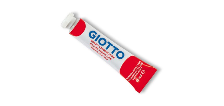 Giotto 352007 tempera paint 12 ml Tube Red