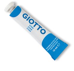 Tempera Tubo 4 - 12ml - cyano - Giotto