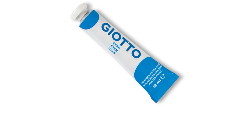Tempera Tubo 4 - 12ml - cyano - Giotto