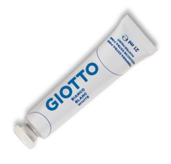 Tempera Tubo 7 - 21ml - bianco - Giotto