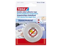 Nastro biadesivo - 10 m x 1,2 cm - trasparente - Tesa