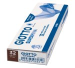 Pastello Supermina - mina 4 mm - marrone 32 - Giotto