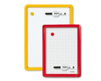 Lavagna magnetica Lmv - bianca - 26 x 36 cm - cornice in colori assortiti - Arda