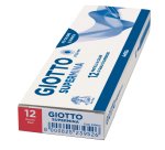 Pastello Supermina - mina 3,8 mm - rosso 12 - Giotto